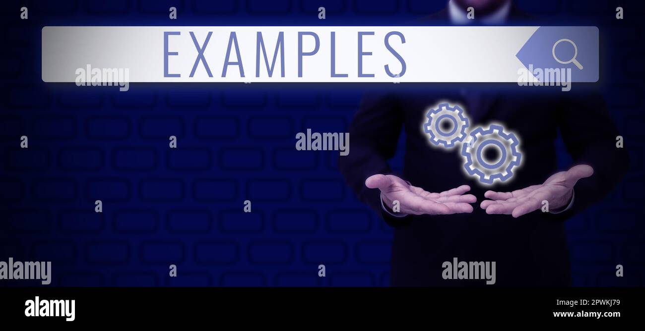Text showing inspiration Examples, Internet Concept photo Sample Model ...