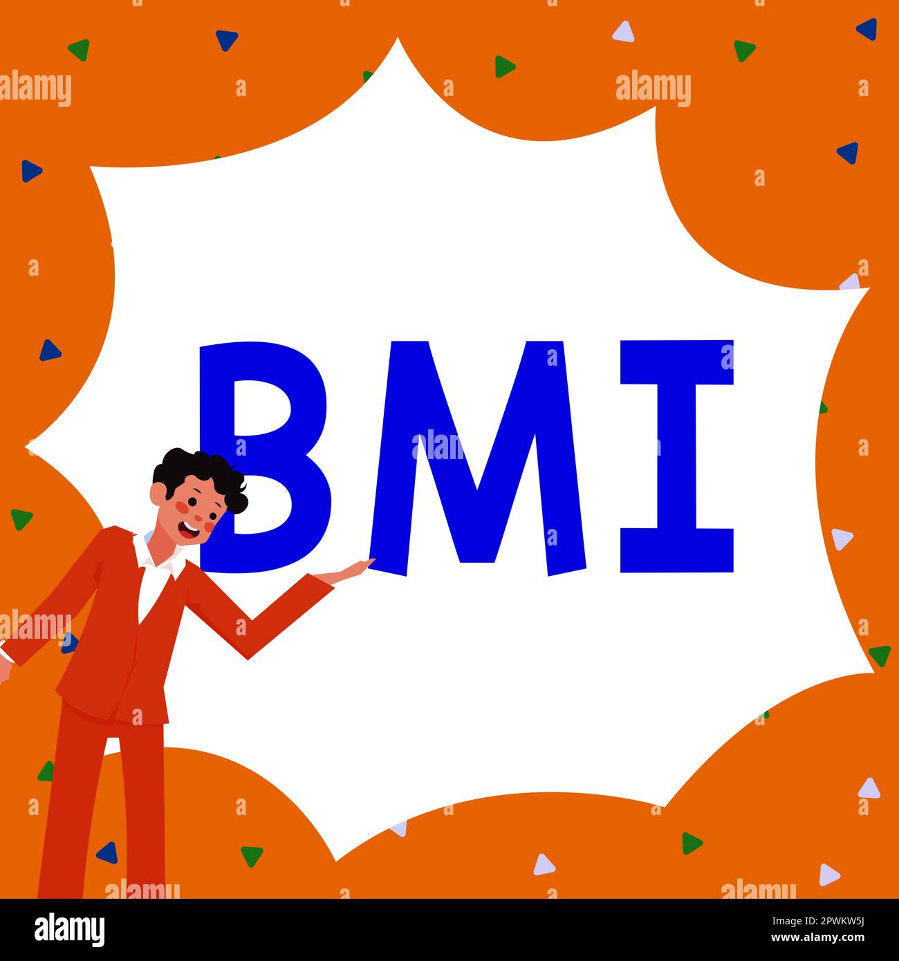 Handwriting text Bmi, Concept meaning Method of estimating body fat