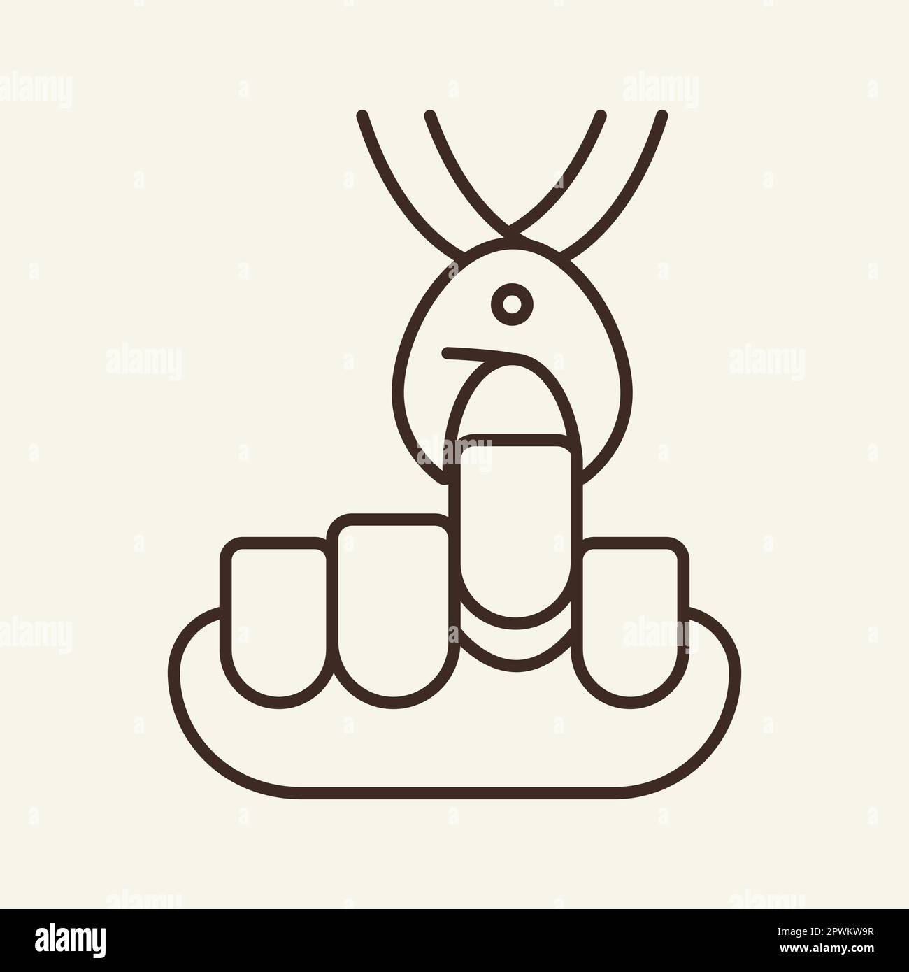 Tooth extraction line icon Stock Vector Image & Art - Alamy