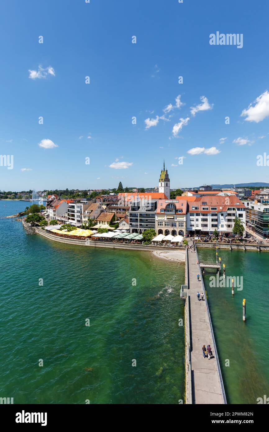 Friedrichshafen waterfront at lake Constance Bodensee travel traveling