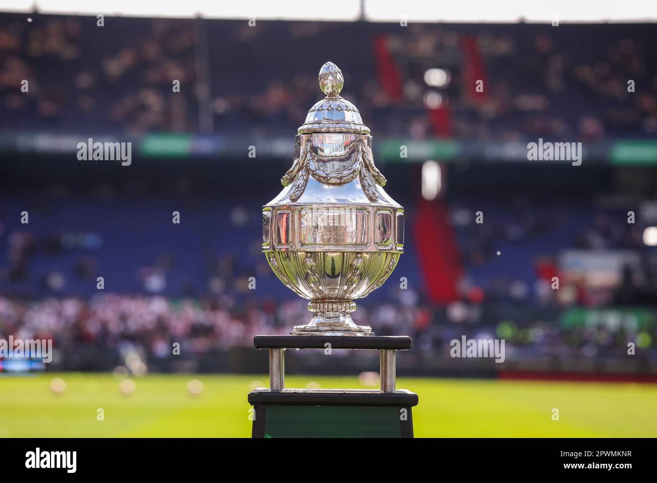 30-04-2023: Sport: Ajax v PSV KNVB Beker finale ROTTERDAM, NETHERLANDS -  APRIL 30: trofee de dennenappel during the match KNVB Cup Final AFC Ajax  and Stock Photo - Alamy