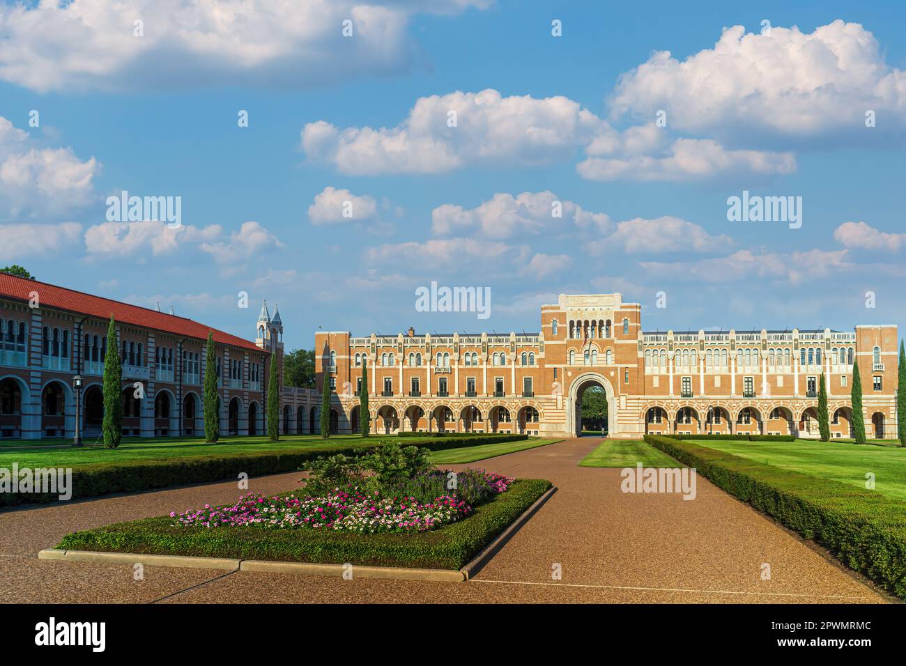 Classic building at Rice University, Houston, Texas Stock Photo Alamy