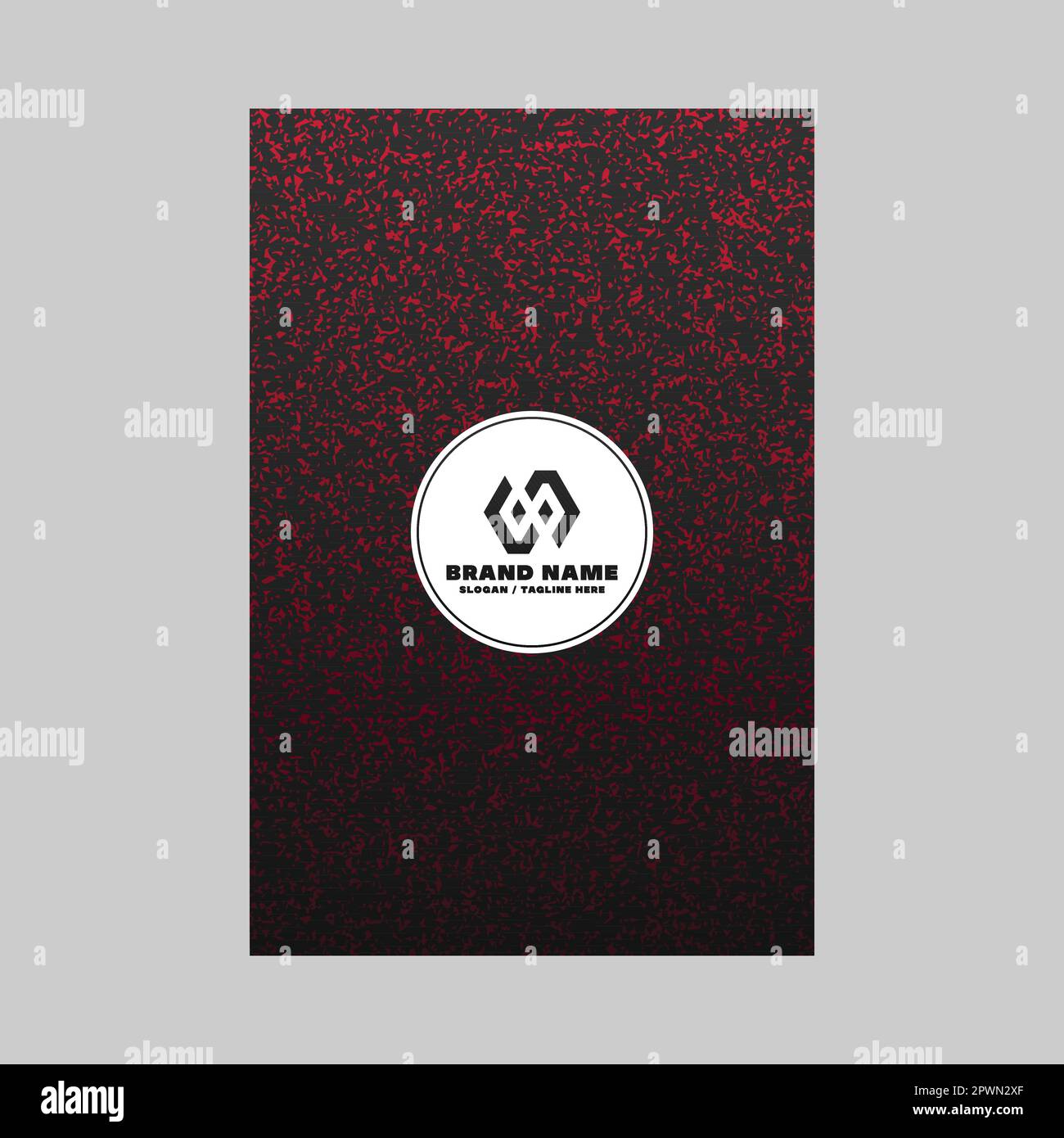 Modern poster with gritty texture style. Editable, resizable, EPS 10 ...