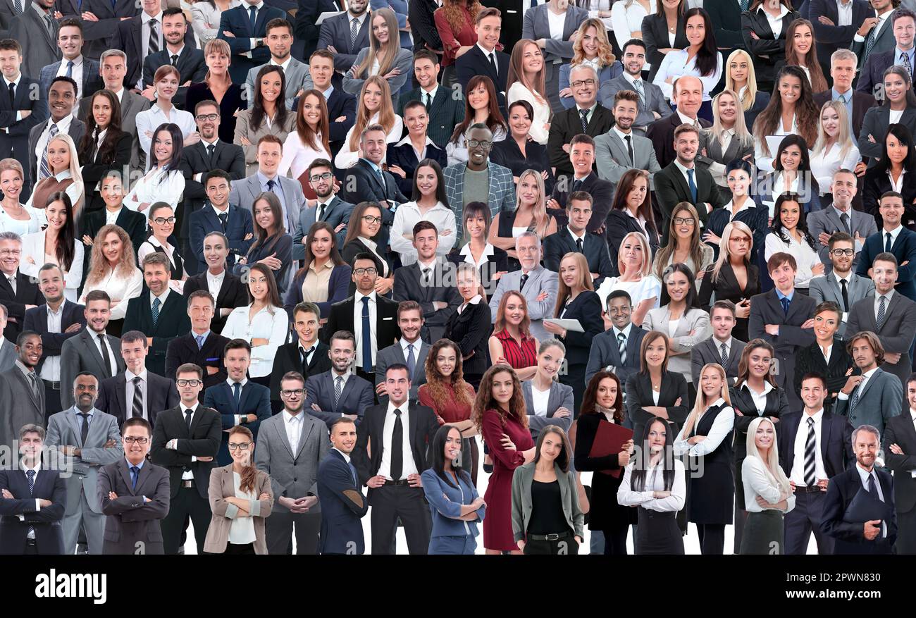 Business people group collage background Stock Photo - Alamy