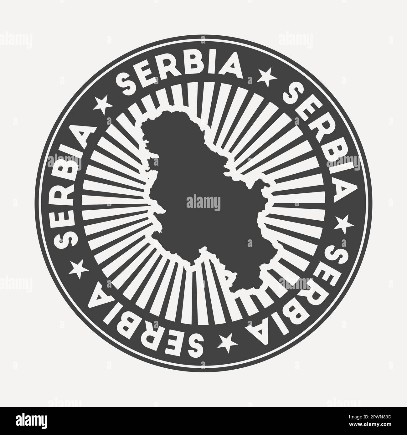 Vintage belgrade map hi-res stock photography and images - Alamy