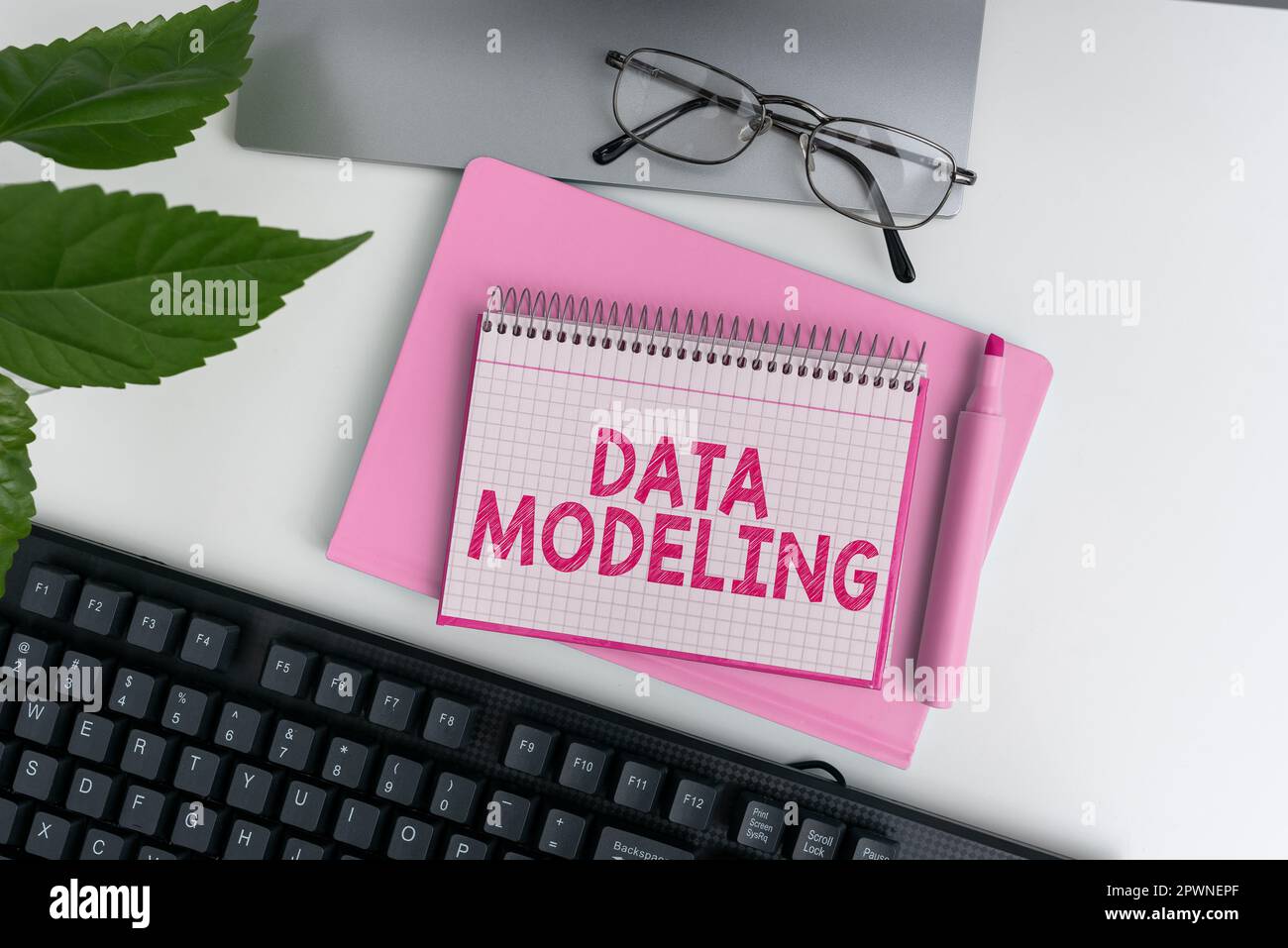 Sign displaying Data Modeling, Business concept process of transferring data between data storage systems Stock Photo