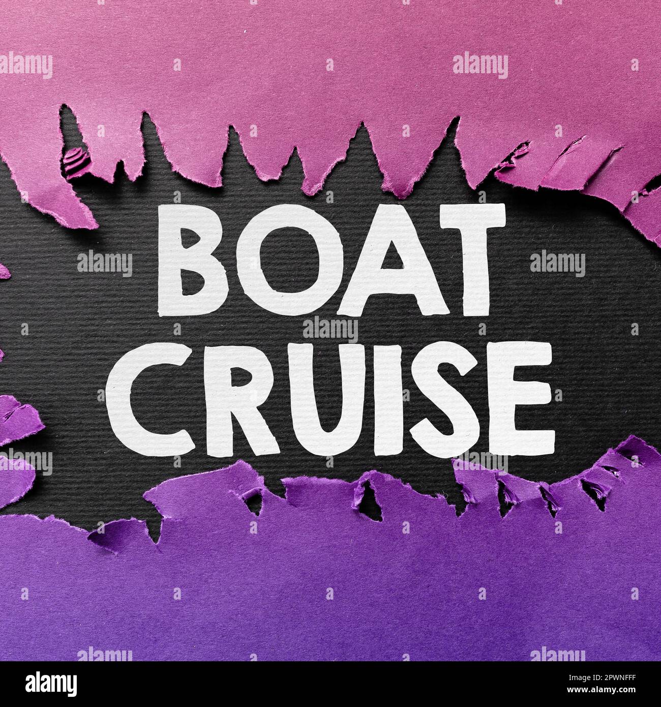 Conceptual caption Boat Cruise, Conceptual photo sail about in area