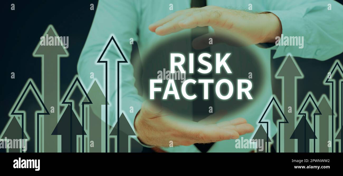 Inspiration showing sign Risk Factor, Business idea Something that ...