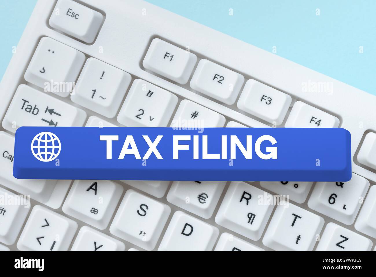 Handwriting text Tax Filing, Business idea Submitting documens filed ...