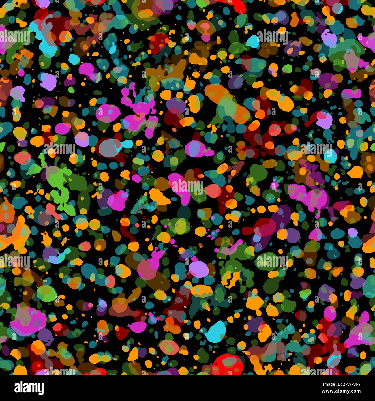 Abstract seamless dark background from dots. Vector illustration Stock ...