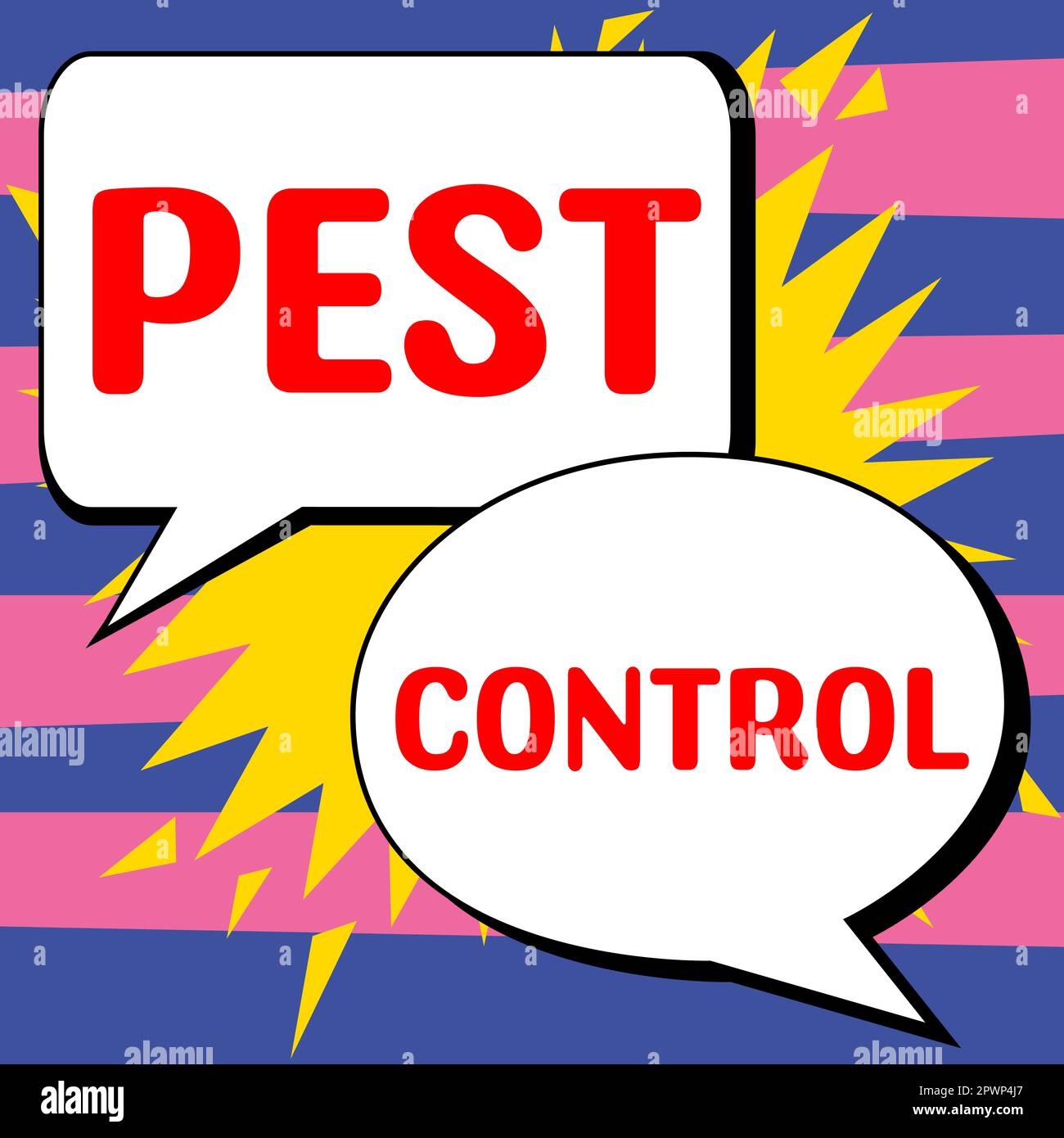 Hand writing sign Pest Control, Conceptual photo Killing destructive ...