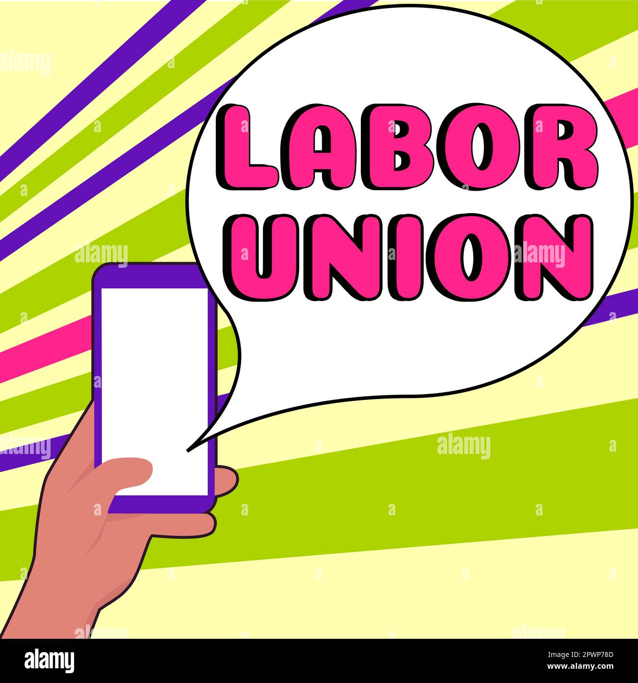 Conceptual caption Labor Union, Internet Concept rules relating to ...