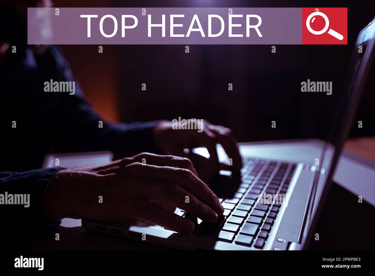 Modern dynamic horizontal header hi-res stock photography and images ...