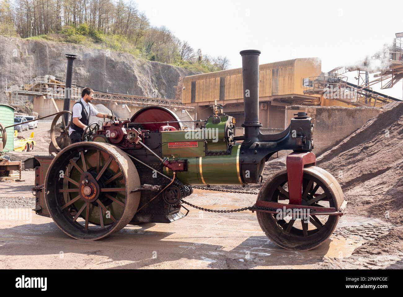 steam roller hires stock photography and images Alamy