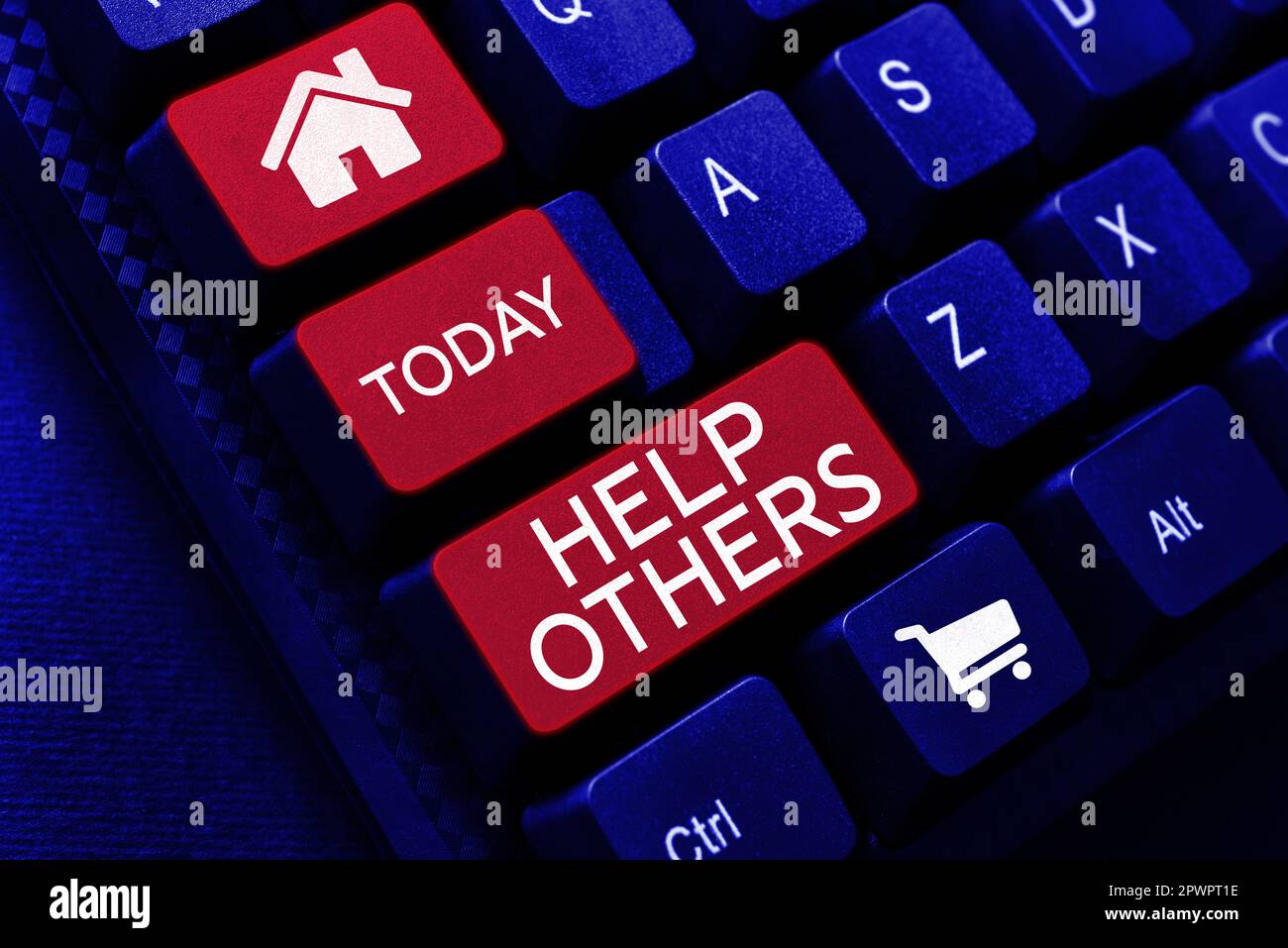 Writing displaying text Help Others, Business showcase the action of ...