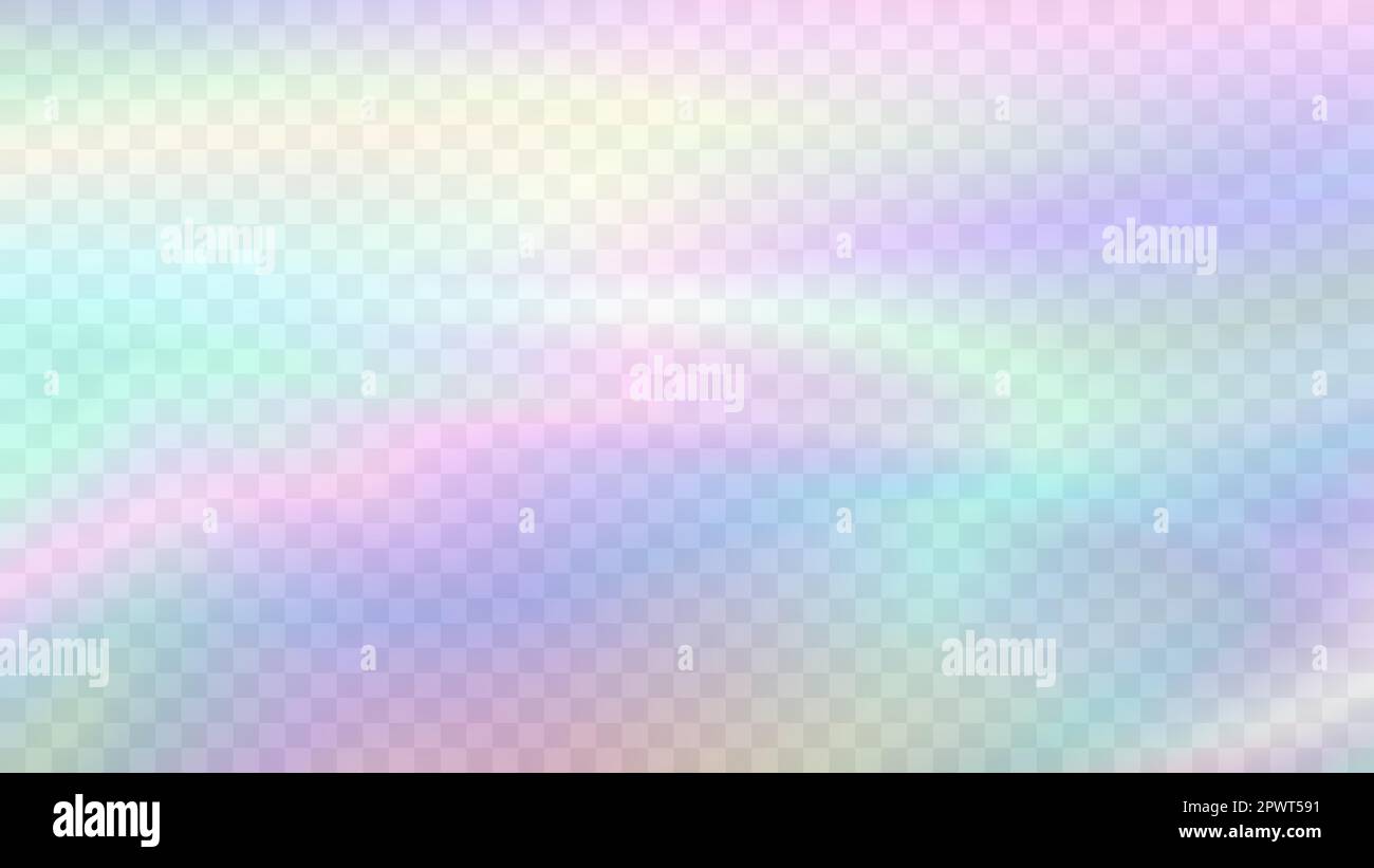 Modern blurred gradient background in trendy retro 90s, 00s style. Y2K  aesthetic. Rainbow light prism effect. Hologram reflection. Poster template  for Stock Vector Image & Art - Alamy