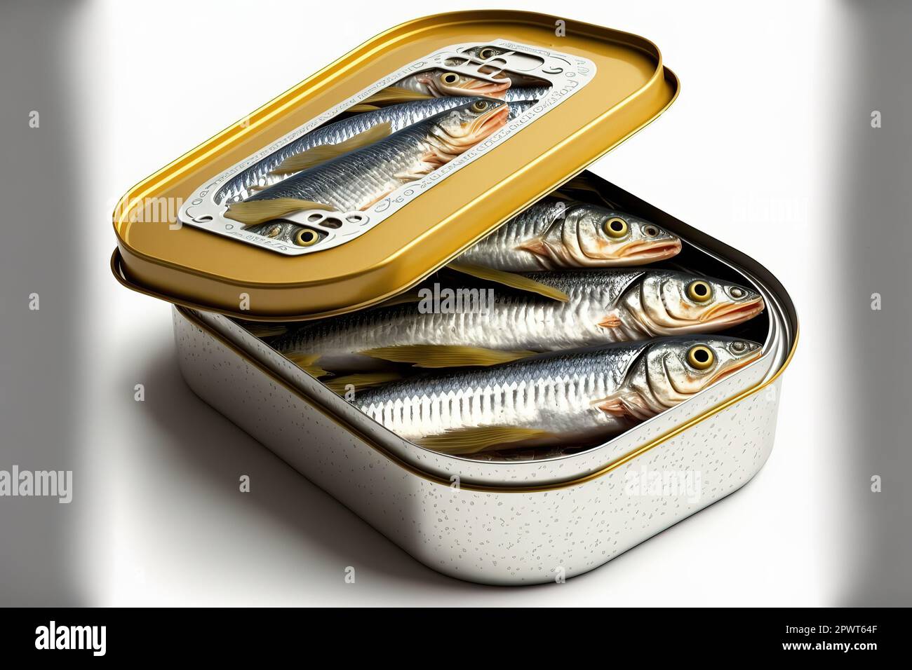 Tinned sardines stock photo Sardine, Can, Canned Food, Fish, White
