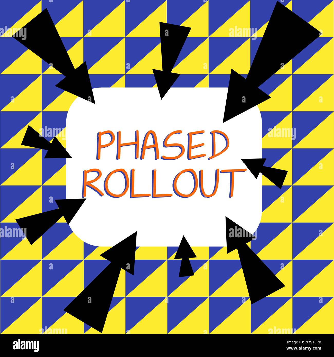 Inspiration showing sign Phased Rollout, Concept meaning the practice