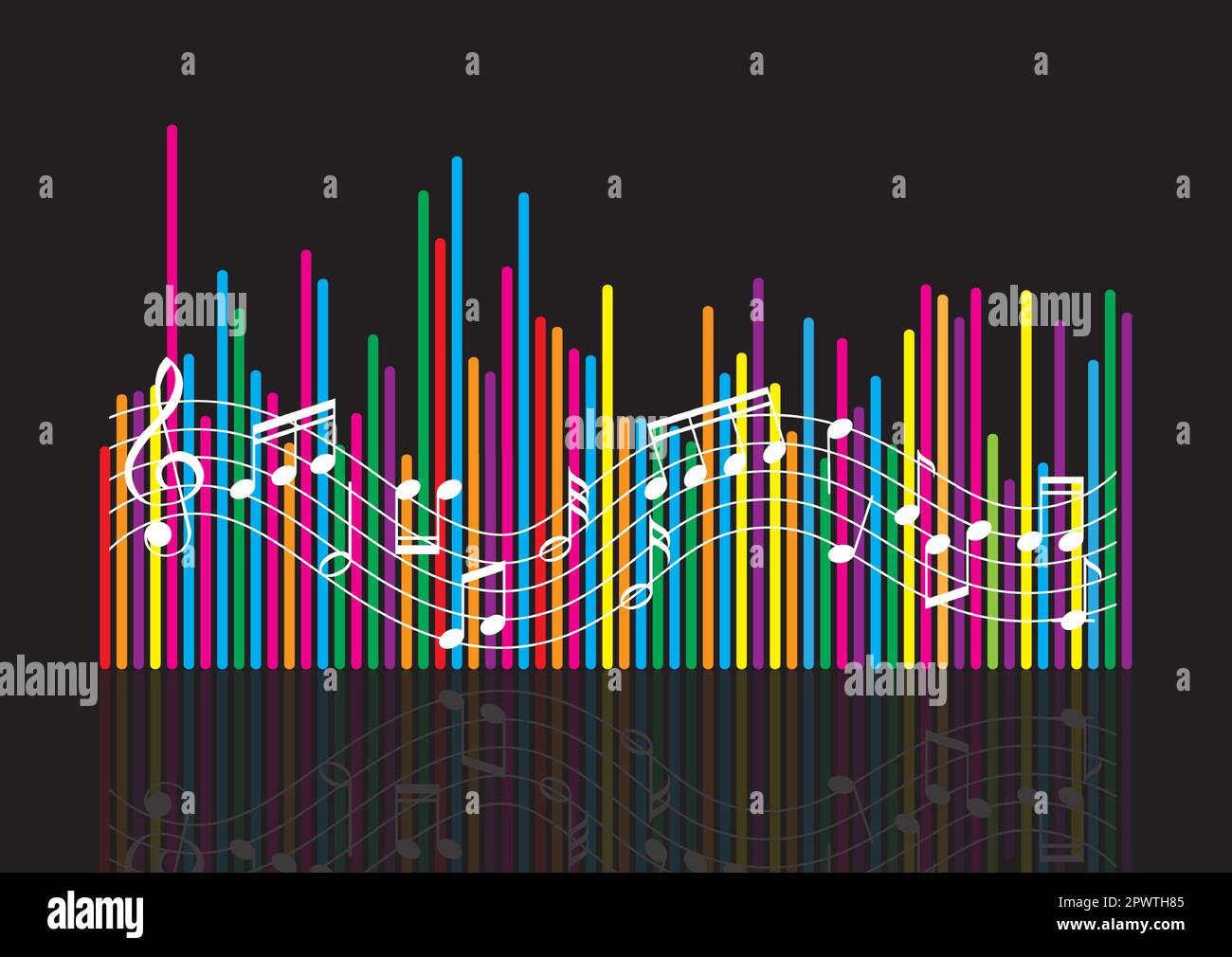 Music Note Circle Chart