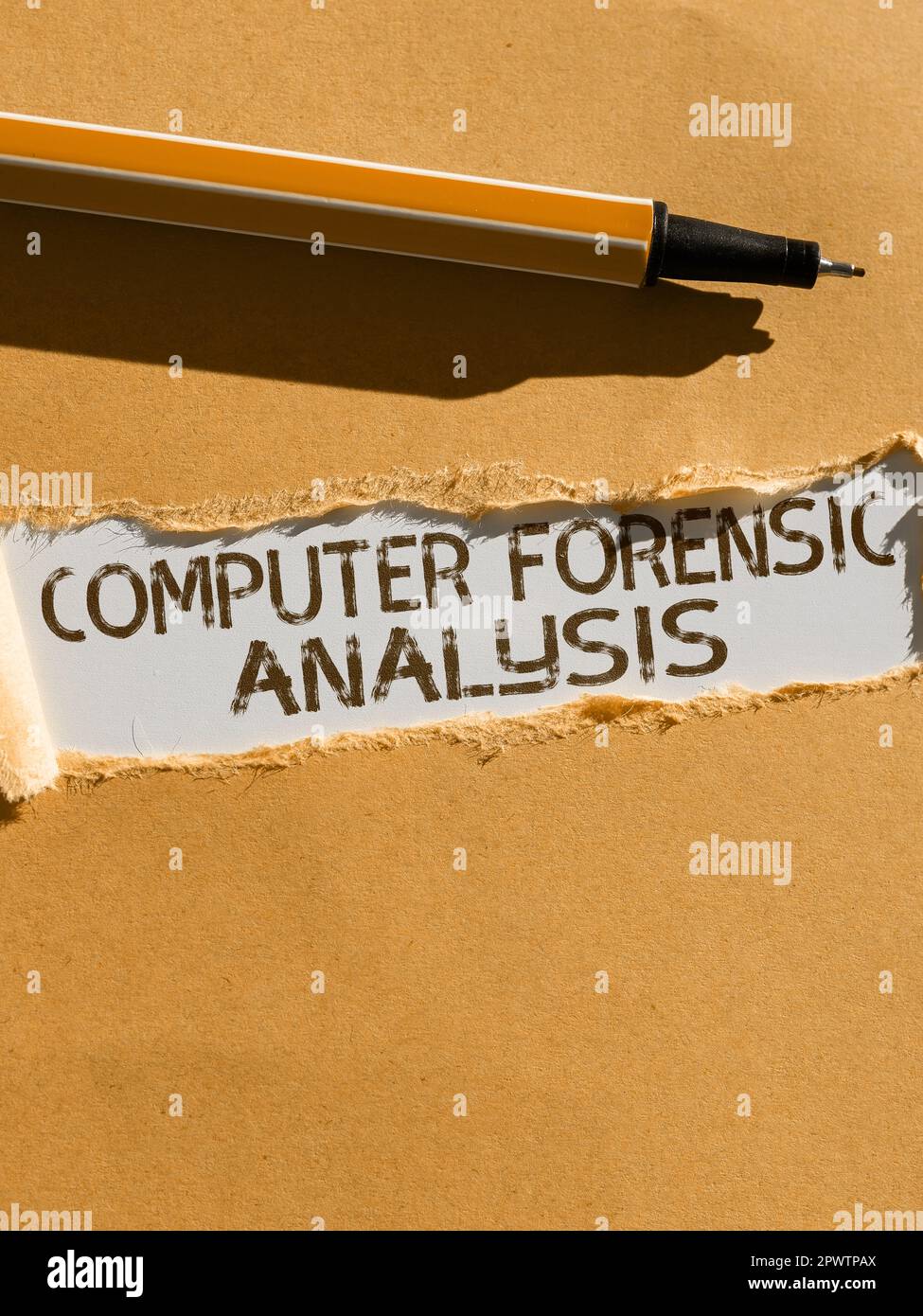 Computer evidence detective forensic hi-res stock photography and ...