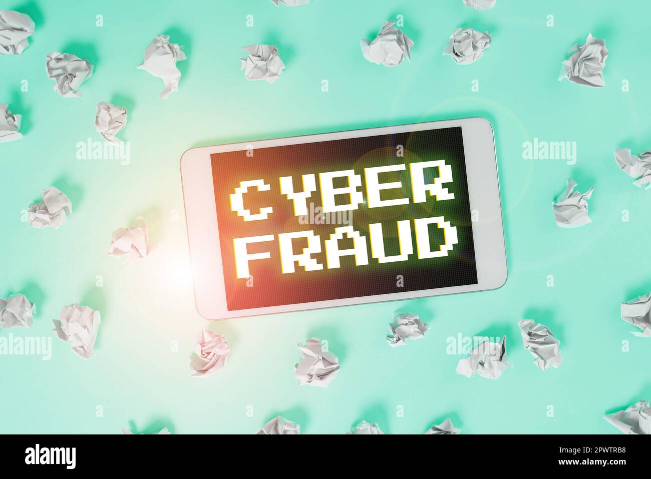 Misappropriation Computer Code Conceptual caption Cyber Fraud, Business showcase any crime that is ...