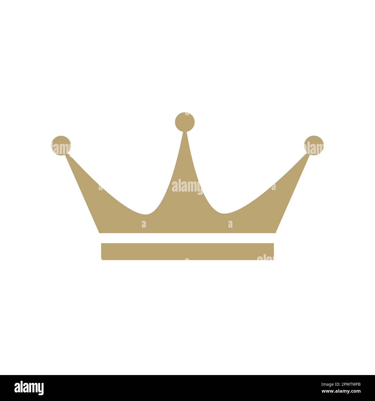 Crown Logo Template Design. Vector isolated illustration Stock Vector ...