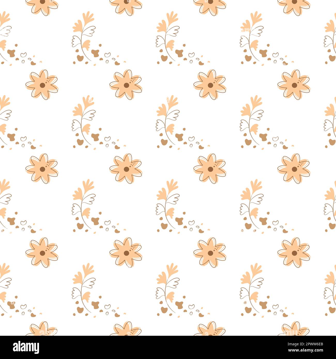 Abstract leaves pattern. abstract pattern. seamless pattern. Abstract flower pattern Stock Vector