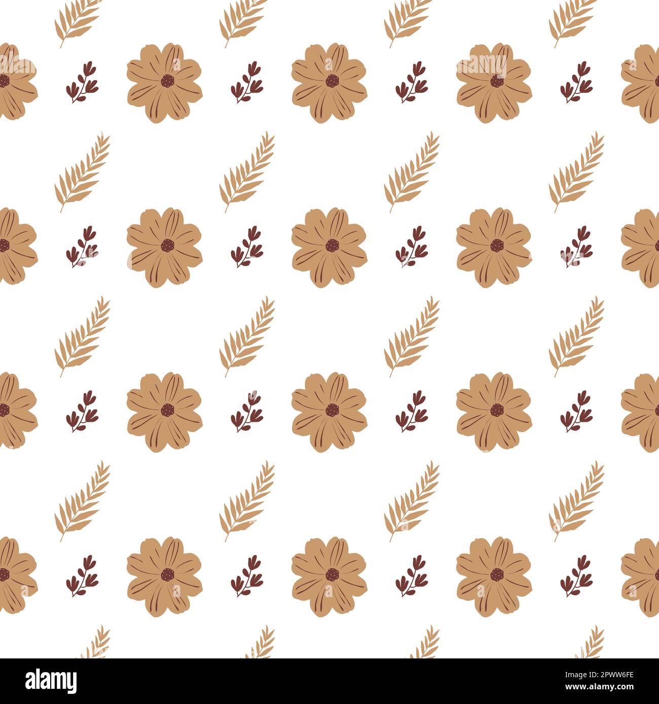 Abstract leaves pattern. abstract pattern. seamless pattern. Abstract flower pattern Stock Vector