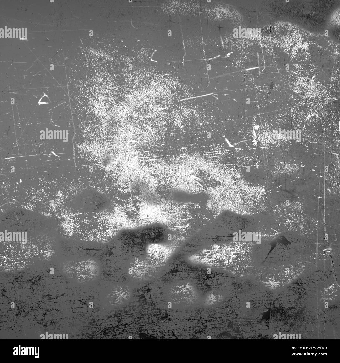 Steel textured metal sheet with heavy rust. 3d illustration Stock Photo