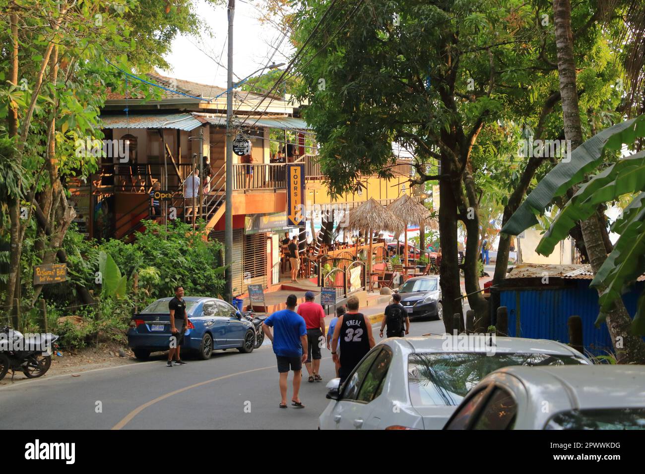 March 4 2023 Manuel Antonio, Quepos in Costa Rica Road leading to
