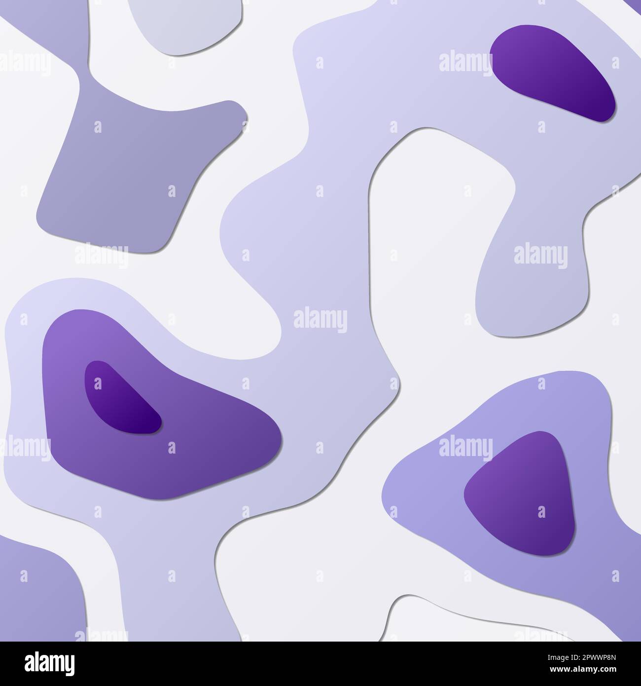 Colorful abstract layers. Papercut style background. Vibrant 3D ...