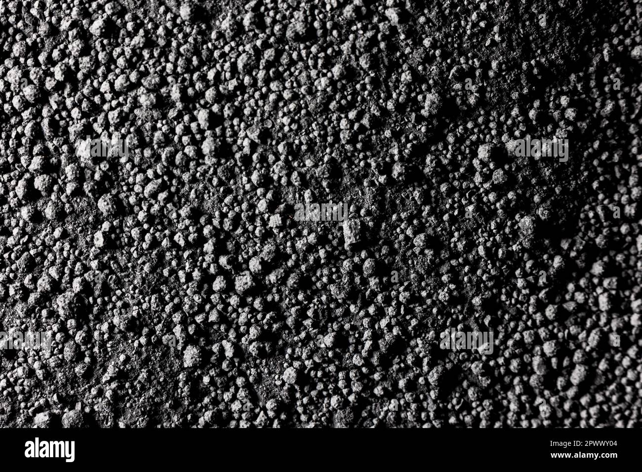 Iron nanoparticles in a lab burning as they oxidate super quick once in contact with air Stock Photo