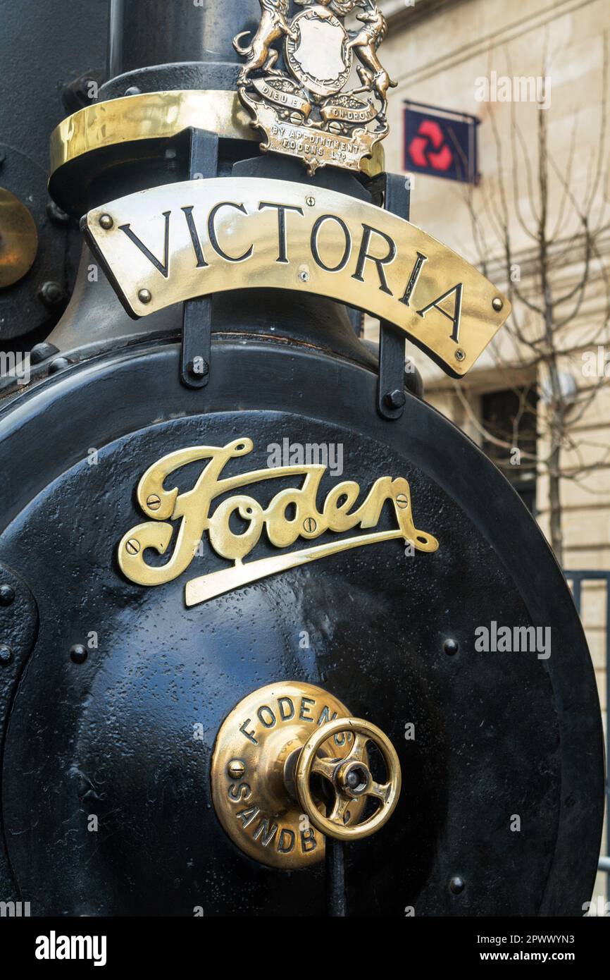 1899 Foden traction engine 'Victoria' Llandudno Victorian Extravaganza