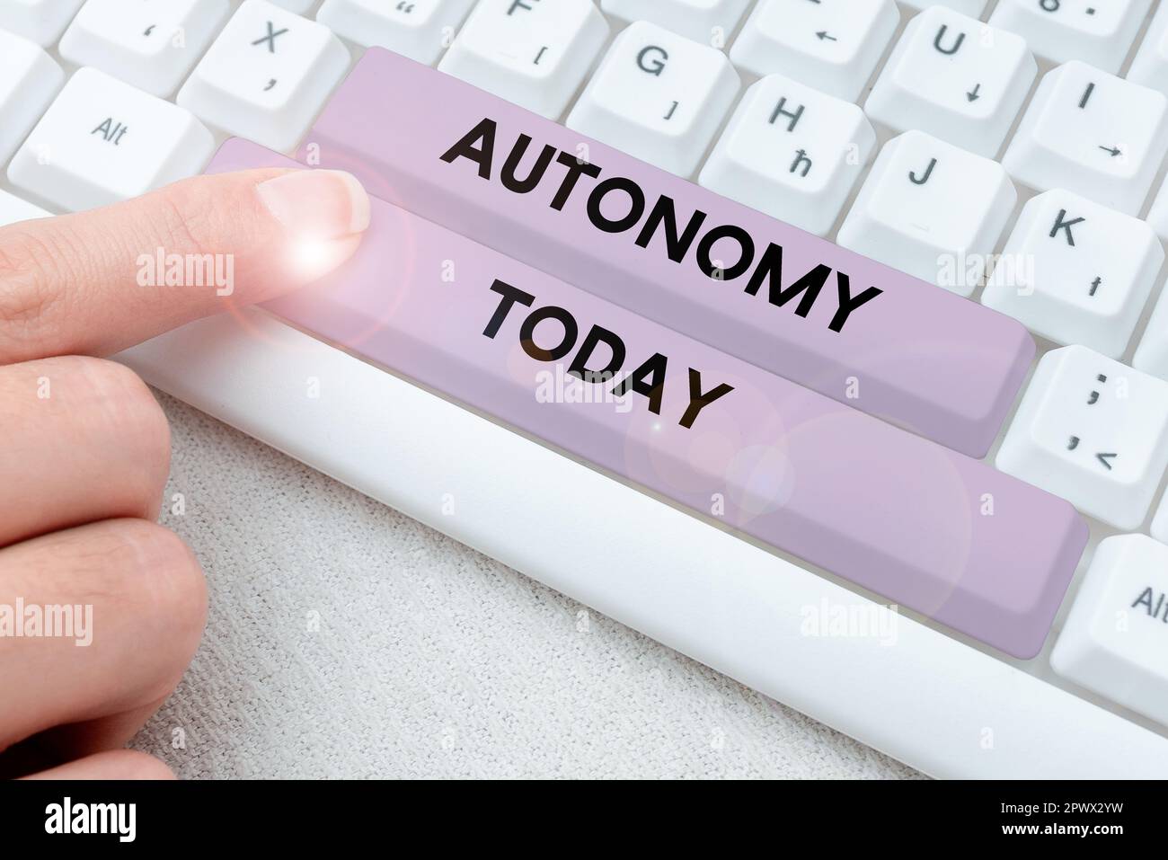 Text showing inspiration Autonomy, Business idea vehicle that can guide ...