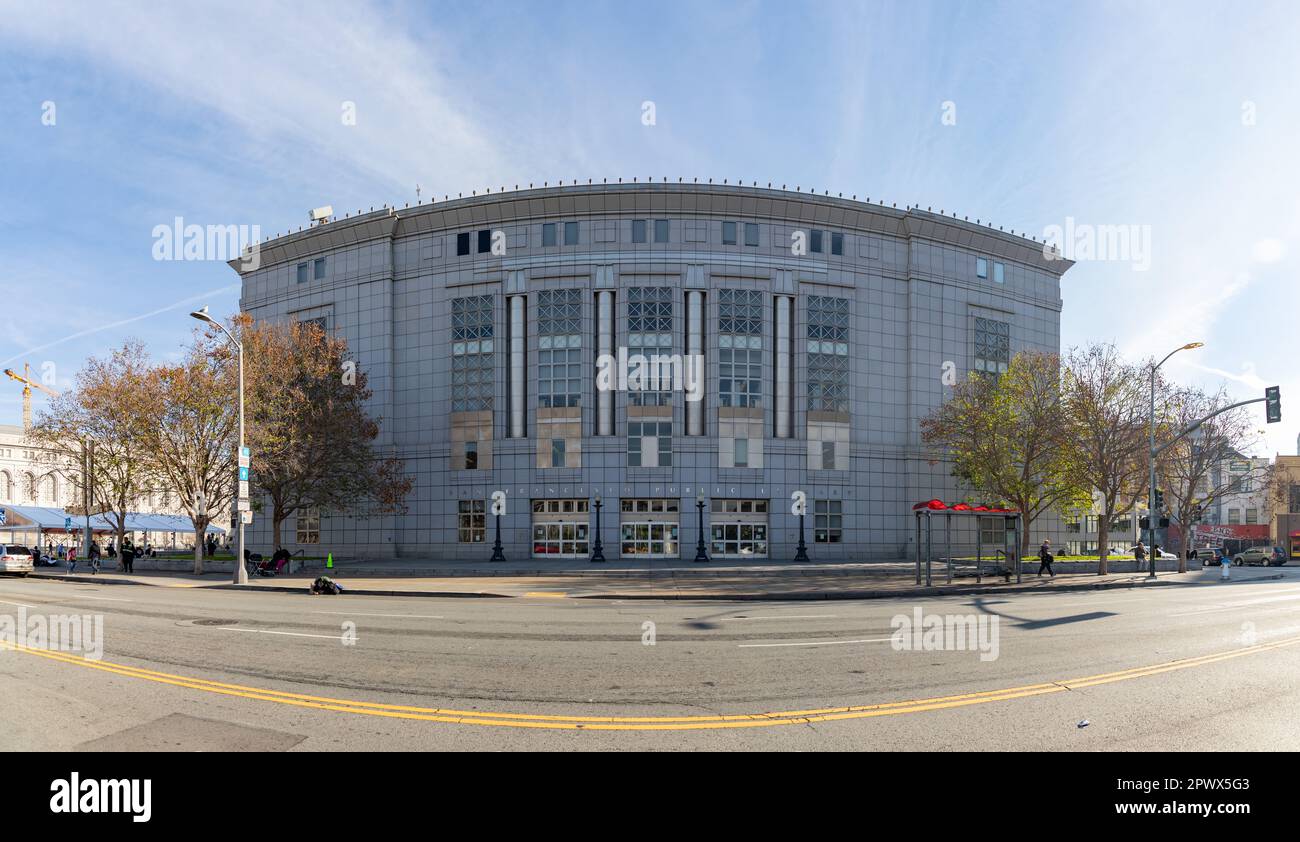 A picture of the San Francisco Public Library. Stock Photo