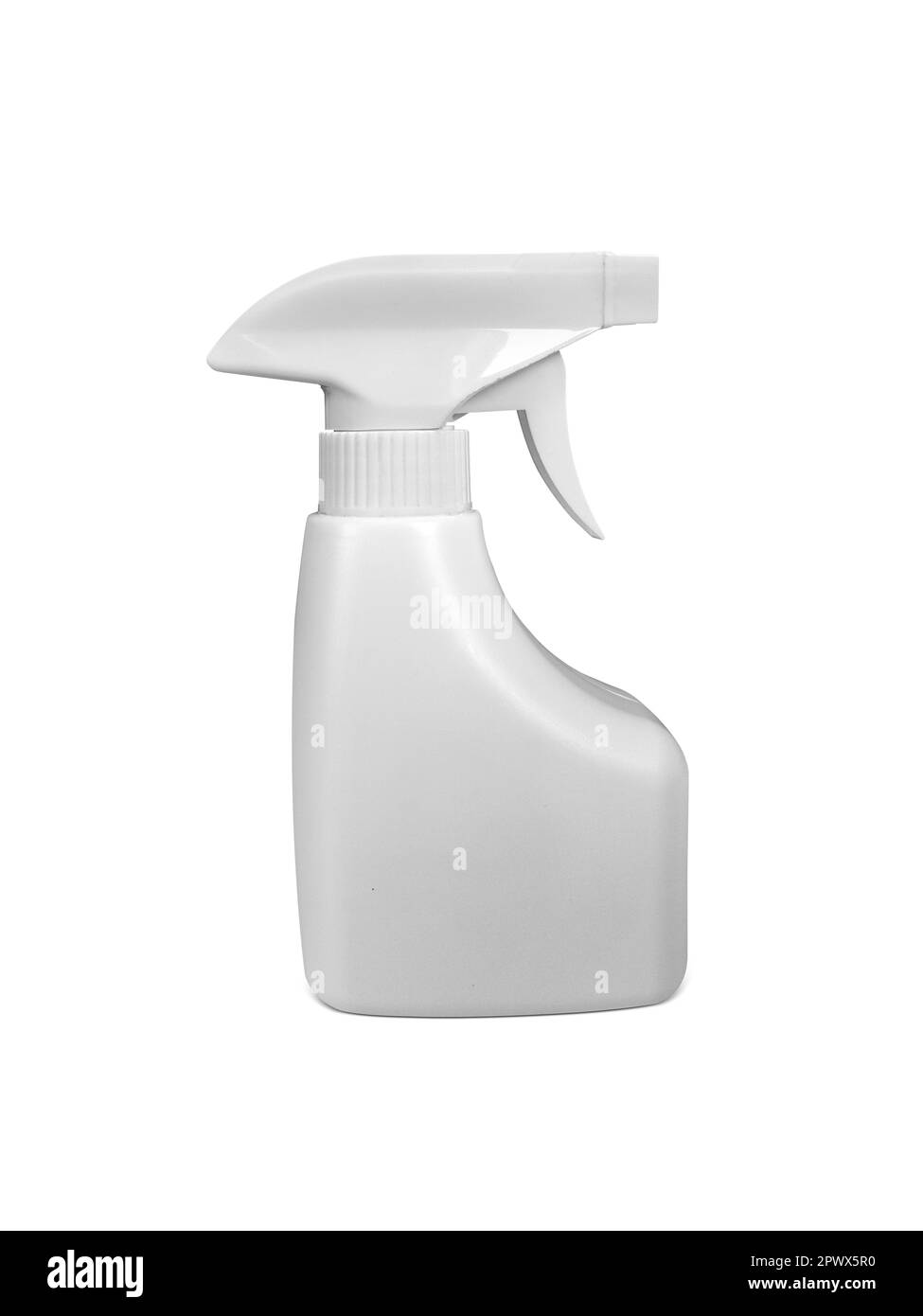 White Spray Bottle Isolated on White Stock Photo - Alamy