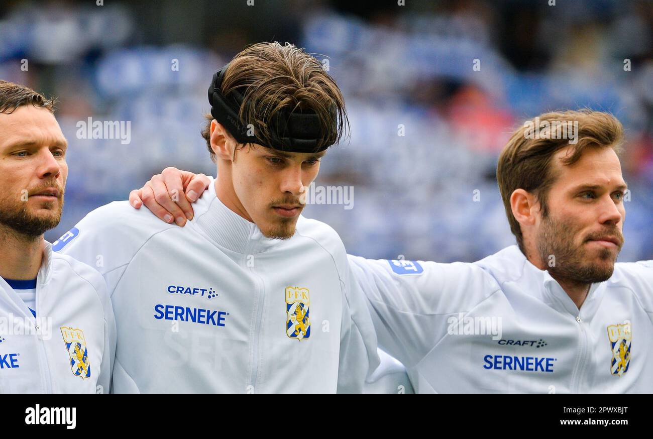 Gothenburg, Sweden. 01st May, 2023. Marcus Berg of IFK Göteborg, Adam ...