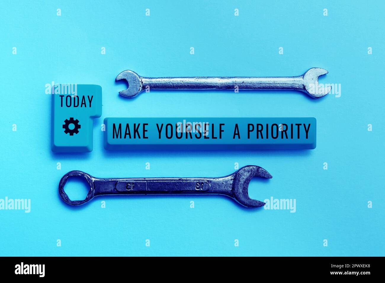 Conceptual display Make Yourself A Priority, Business concept Think in ...