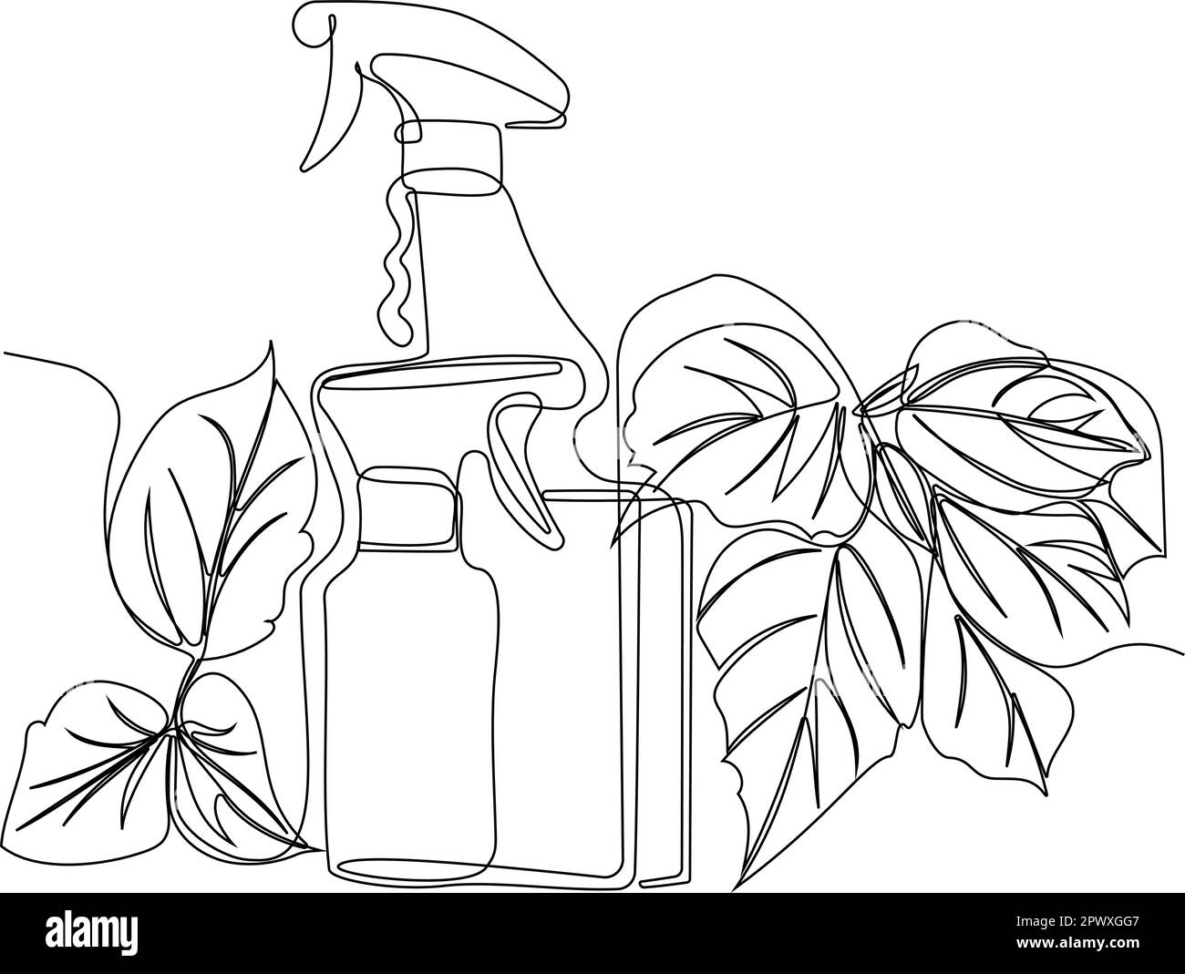 Home cleaning service landing page design concept, illustration of