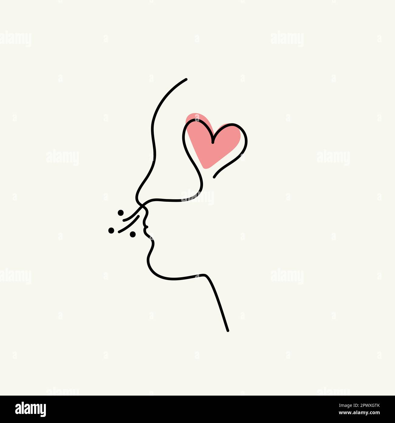 Fragrance, smell of perfume icon. Pleasant smell, aromatherapy