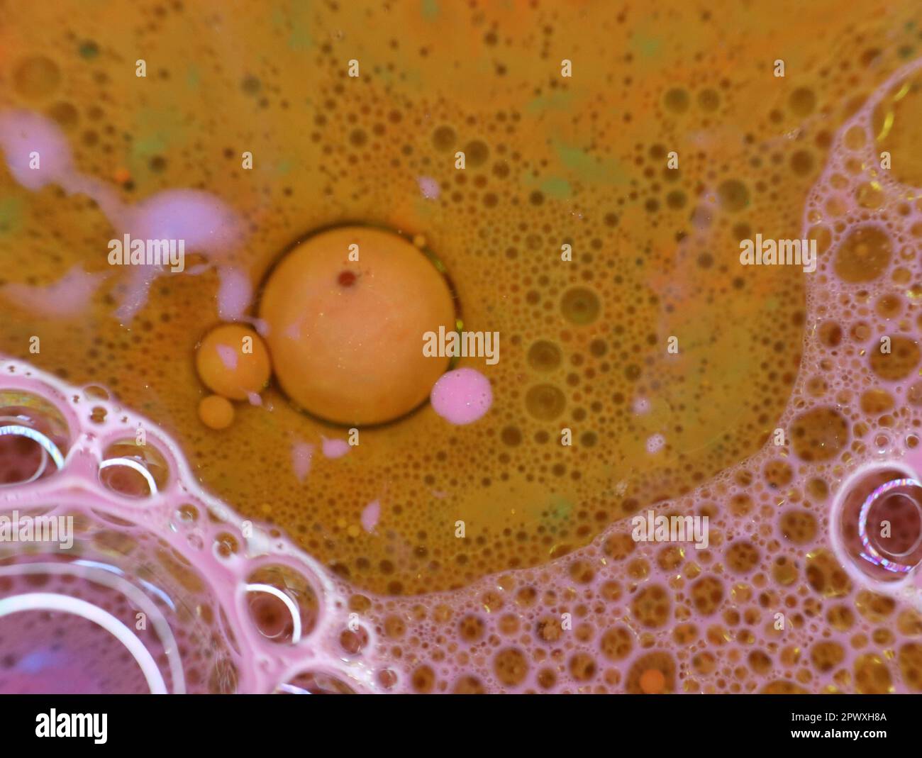 abstract background of artificial colors rare shapes different Stock