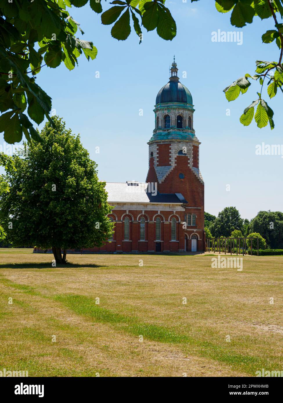 The Chapel at the Royal Victoria Country Park, Netley, Hampshire, UK Stock Photo