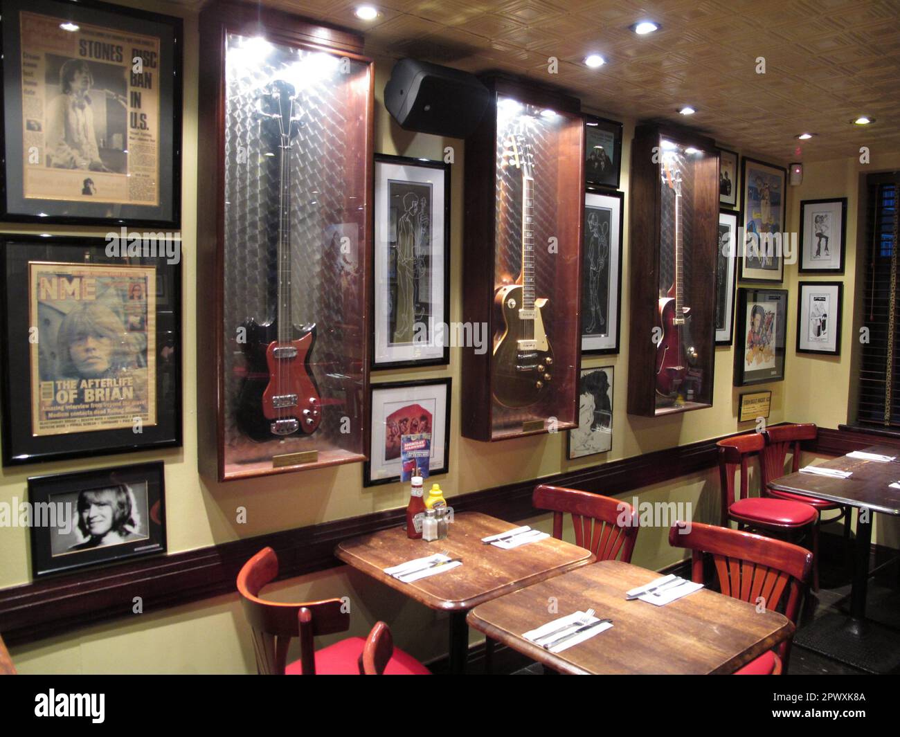 Sticky Fingers restaurant, London Stock Photo Alamy
