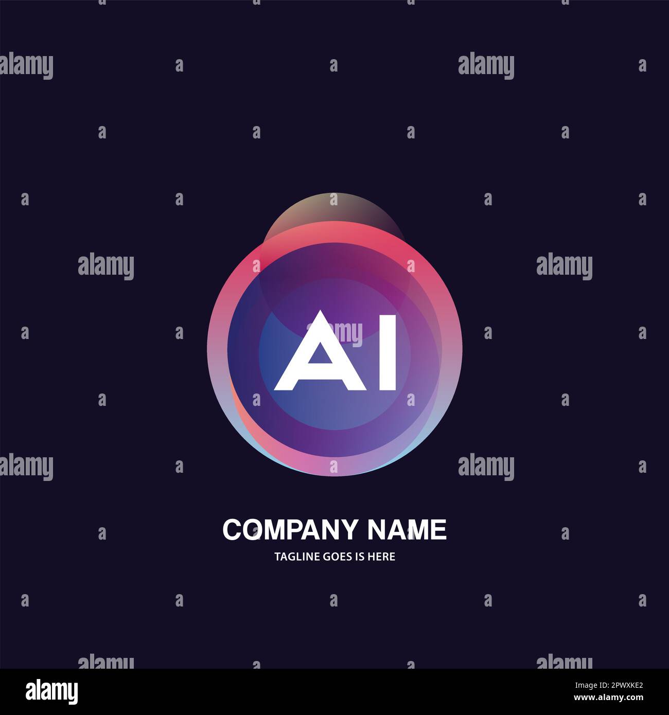 Letter Initial with Royal Luxury Logo Template Stock Vector Image & Art ...
