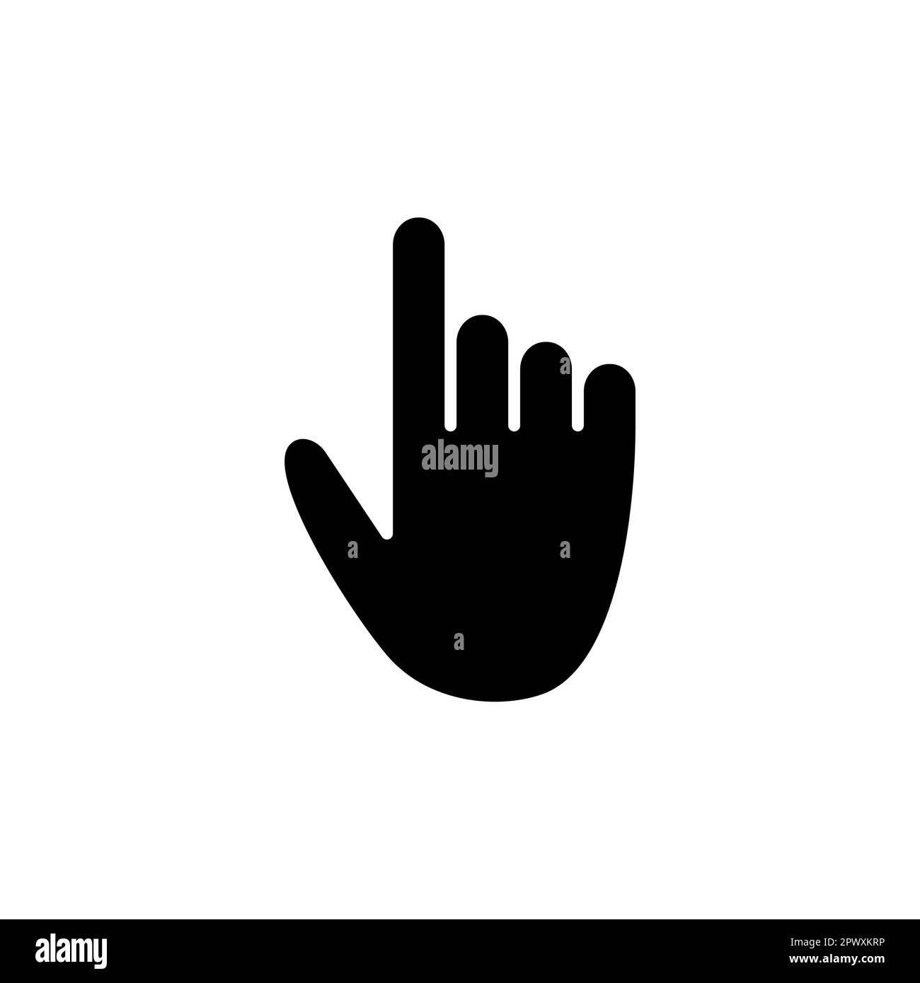 Hand icon vector. hand symbols. palm Stock Vector Image & Art Alamy