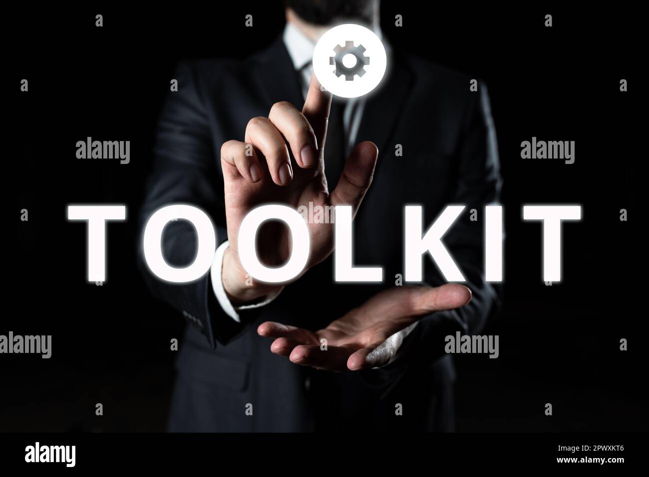 Conceptual display Toolkit, Concept meaning set of tools kept in a bag