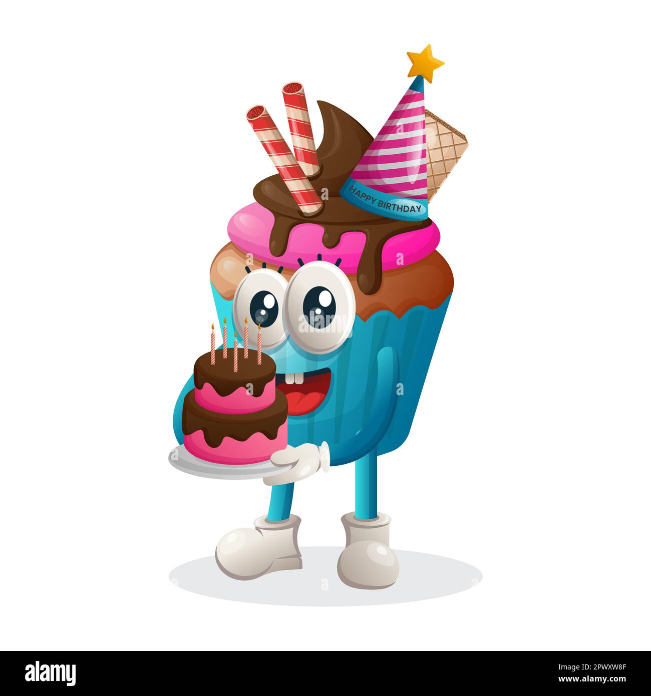 Cupcake Character Kawaii Party Hat Cut Out Stock Images Pictures Alamy cupcake-character-kawaii-party-hat-cut-out-stock-images-pictures-alamy