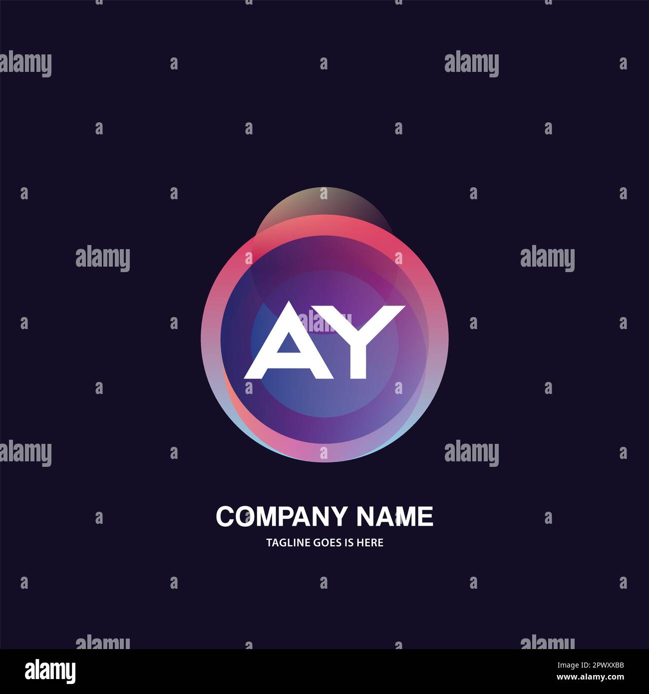 Letter Initial with Royal Luxury Logo Template Stock Vector Image & Art ...