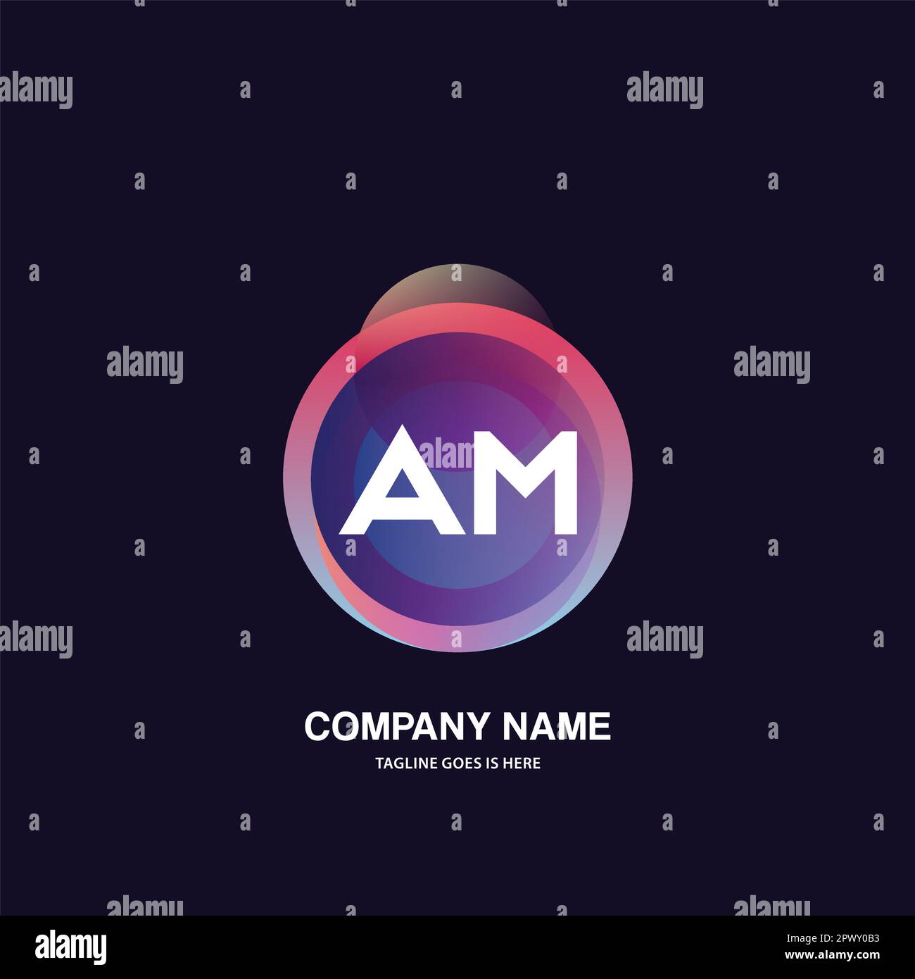 Letter Initial with Royal Luxury Logo Template Stock Vector Image & Art ...