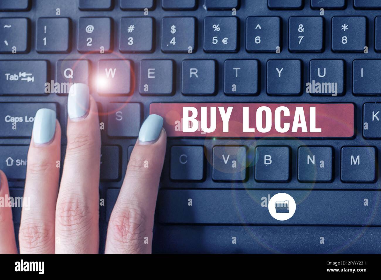 Writing displaying text Buy Local, Conceptual photo Patronizing ...